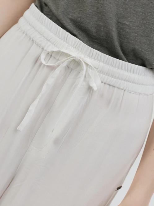 Fundango Poppy Pants női hosszú nadrág fehér színben 5