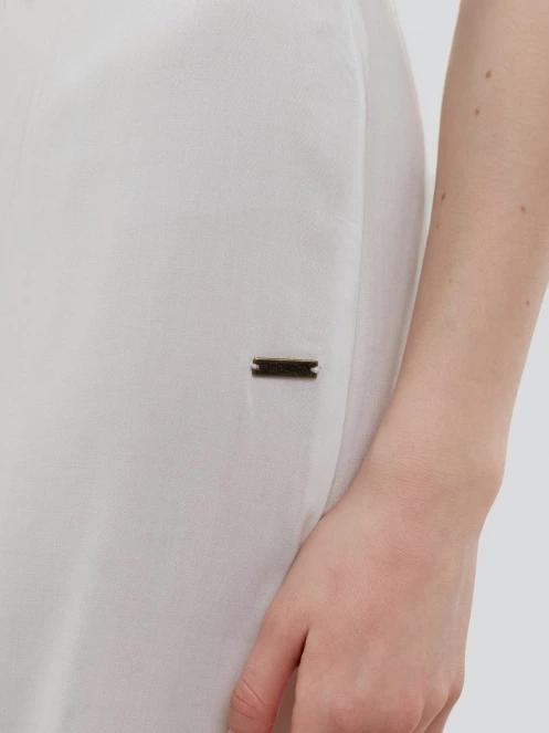 Fundango Poppy Pants női hosszú nadrág fehér színben 6