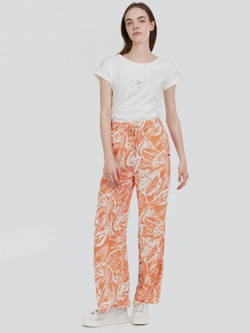 Fundango Poppy Pants női hosszú nadrág narancssárga színben 4
