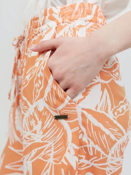Fundango Poppy Pants női hosszú nadrág narancssárga színben 7