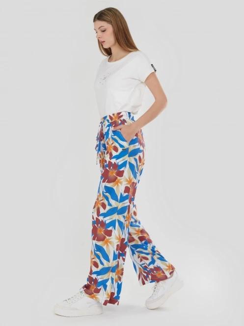 Fundango Poppy Pants női hosszú nadrág multikolor színben 4
