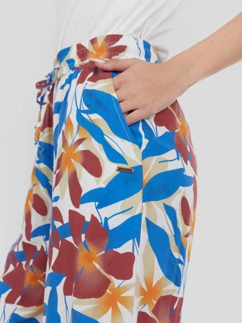Fundango Poppy Pants női hosszú nadrág multikolor színben 6