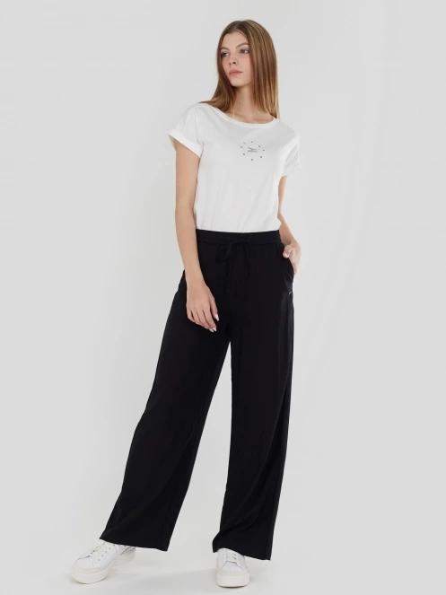 Fundango Poppy Pants női hosszú nadrág fekete színben 5