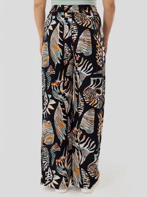 Fundango Poppy Pants női nyári nadrág fekete színben 3