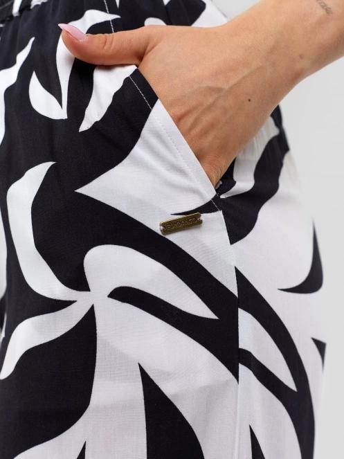 Fundango Poppy Pants női nyári nadrág fekete színben 6