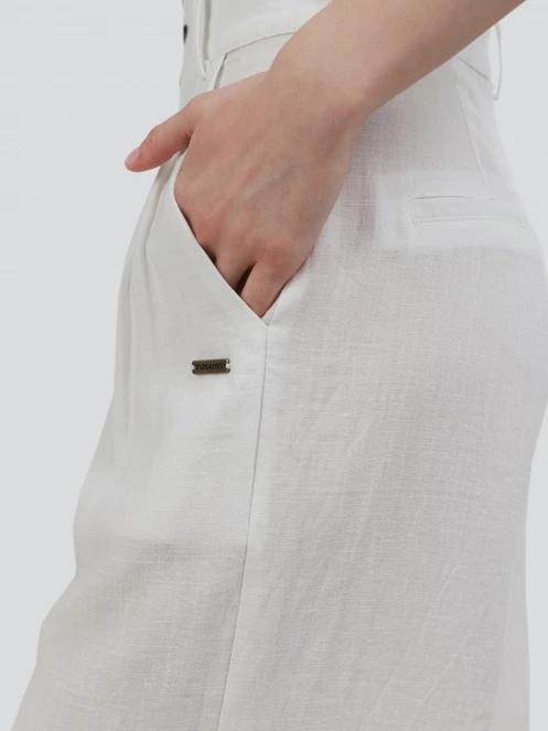 Fundango Piper Pants női hosszú nadrág fehér színben 8