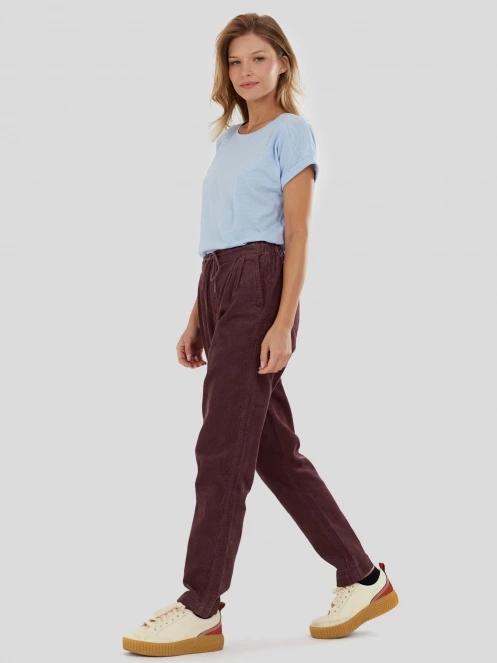 Fundango Lorna Corduroy Pants női hosszú nadrág rózsaszín színben 5