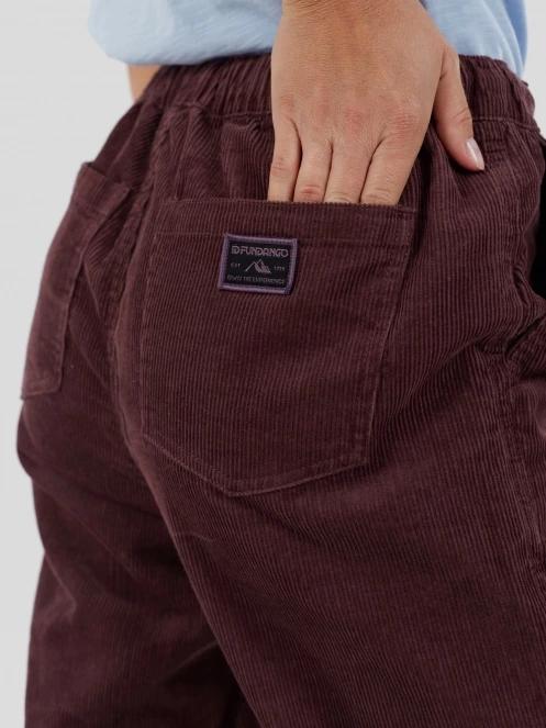 Fundango Lorna Corduroy Pants női hosszú nadrág rózsaszín színben 7