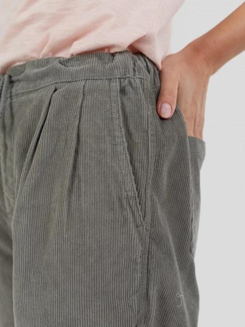 Fundango Lorna Corduroy Pants női hosszú nadrág zöld színben 7