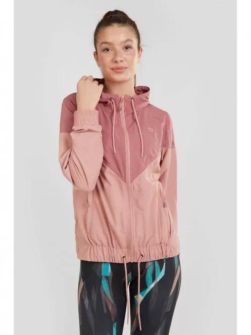 Fundango Breeze WIndbreaker női széldzseki rózsaszín színben 2