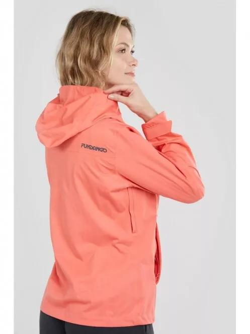 Fundango Navia Waterproof Jacket női esőkabát magenta színben 3