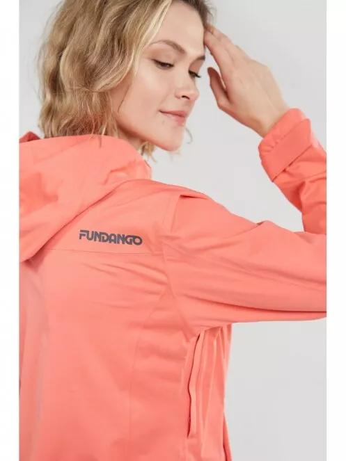 Fundango Navia Waterproof Jacket női esőkabát magenta színben 4