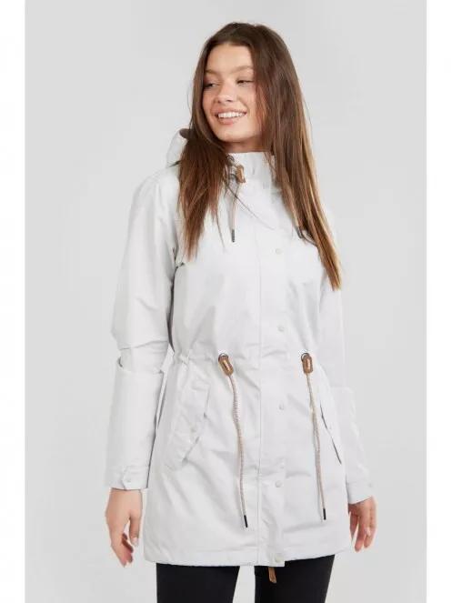 Fundango Tapara Waterproof Jacket női esőkabát homok színben 2