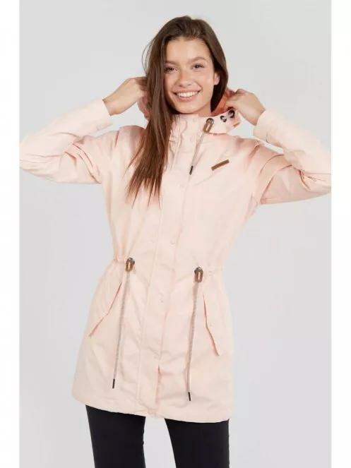 Fundango Tapara Waterproof Jacket női esőkabát rózsaszín színben 5