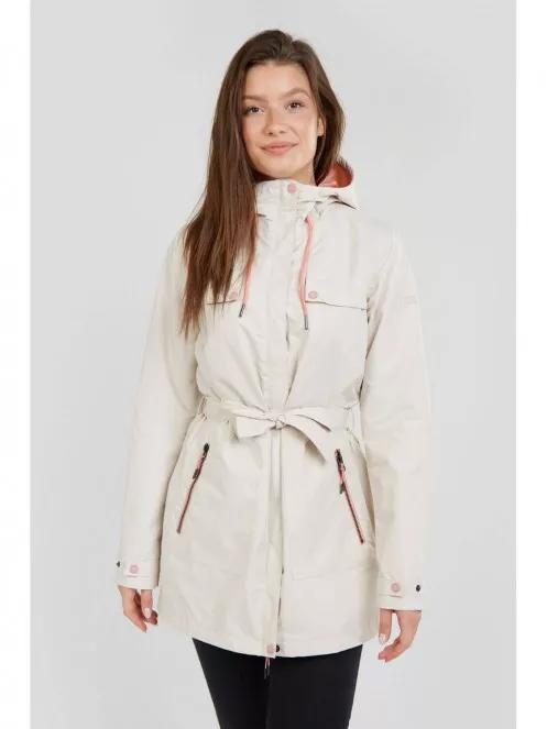 Fundango Regina Waterproof Trench Jacket női esőkabát fehér színben 2