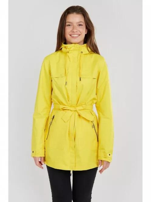 Fundango Regina Waterproof Trench Jacket női esőkabát sárga színben 2