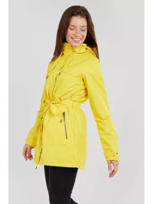 Fundango Regina Waterproof Trench Jacket női esőkabát sárga színben 5