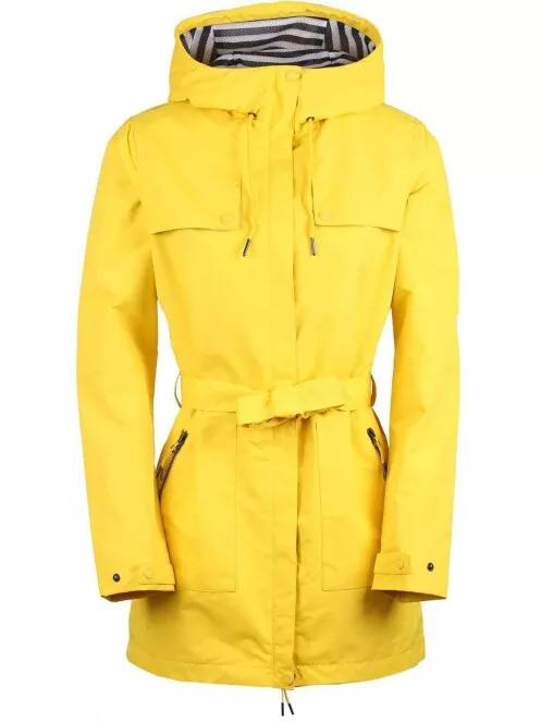 Fundango Regina Waterproof Trench Jacket női esőkabát sárga színben 6