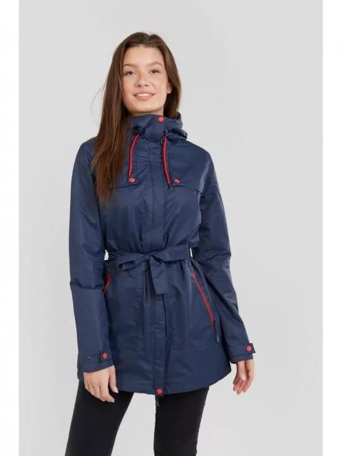 Fundango Regina Waterproof Trench Jacket női esőkabát sötétkék színben 2