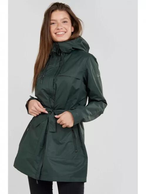 Fundango Regina Waterproof Trench Jacket női esőkabát oliva színben 2