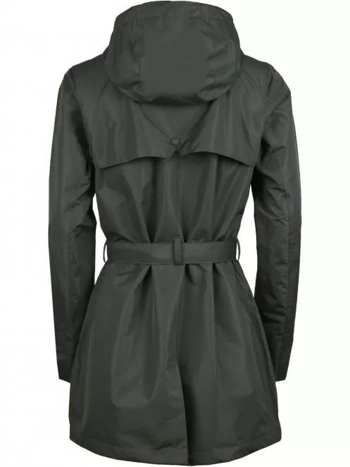Fundango Regina Waterproof Trench Jacket női esőkabát oliva színben 6