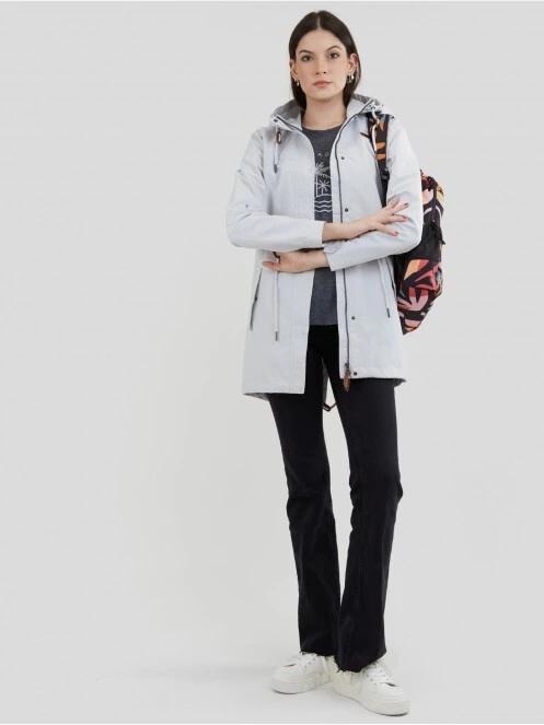 Fundango Tapara Waterproof Jacket női esőkabát fehér színben 5