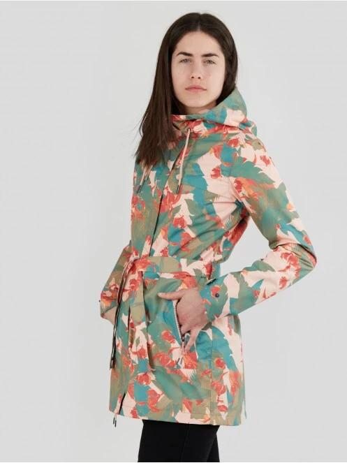 Fundango Regina Waterproof Trench Jacket női esőkabát rózsaszín színben 2