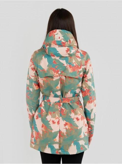 Fundango Regina Waterproof Trench Jacket női esőkabát rózsaszín színben 3