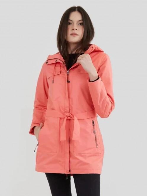 Fundango Regina Waterproof Trench Jacket női esőkabát narancssárga színben 2