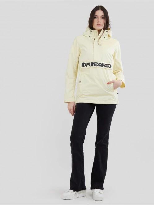 Fundango Betula Logo Anorak női esőkabát sárga színben 4