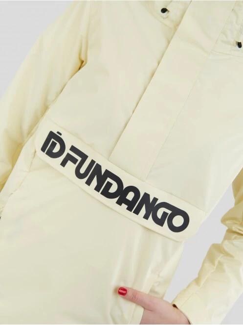 Fundango Betula Logo Anorak női esőkabát sárga színben 6