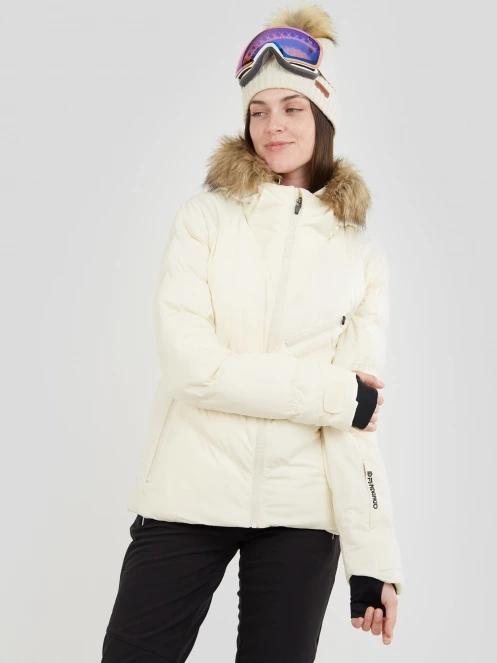 Fundango Elyra Fur Padded Jacket női steppelt síkabát fehér színben 2