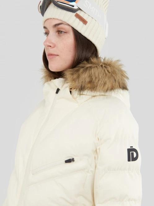 Fundango Elyra Fur Padded Jacket női steppelt síkabát fehér színben 7