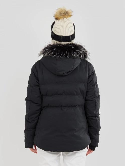 Fundango Elyra Fur Padded Jacket női steppelt síkabát fekete színben 3