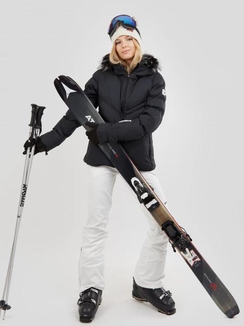 Fundango Elyra Fur Padded Jacket női steppelt síkabát fekete színben 5