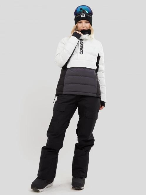 Fundango Everett Padded Anorak női steppelt síkabát fehér színben 4