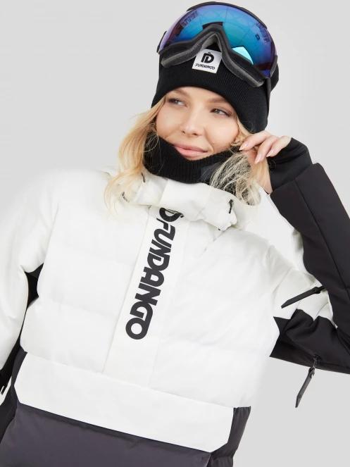 Fundango Everett Padded Anorak női steppelt síkabát fehér színben 6