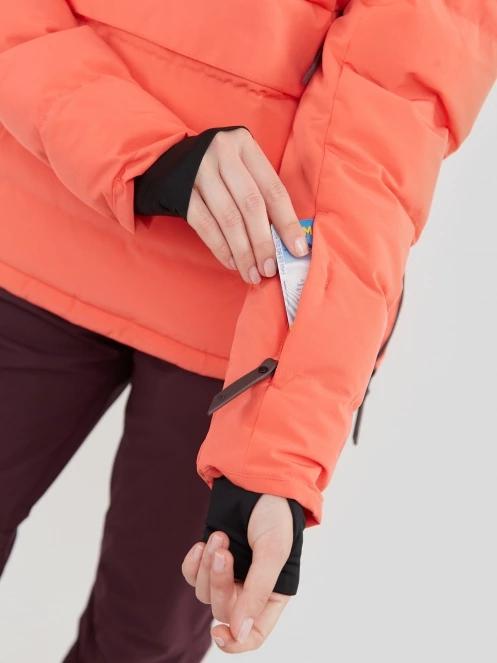 Fundango Everett Padded Anorak női steppelt síkabát piros színben 8