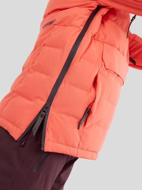 Fundango Everett Padded Anorak női steppelt síkabát piros színben 9