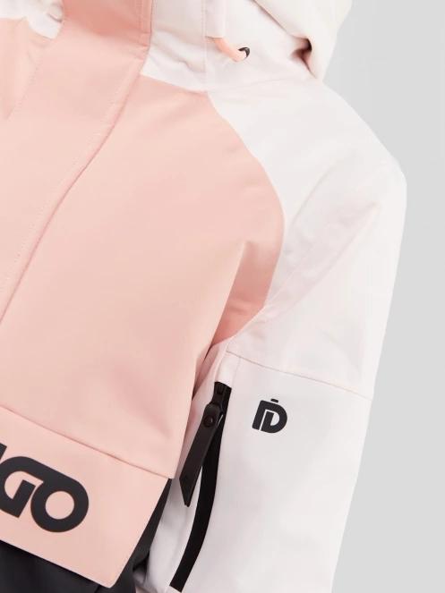 Fundango Birch Logo Anorak női síkabát rózsaszín színben 6