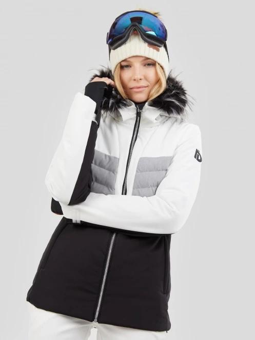 Fundango Salina Padded Jacket női steppelt síkabát fehér színben 4