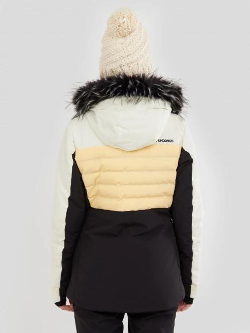 Fundango Salina Padded Jacket női steppelt síkabát sárga színben 3