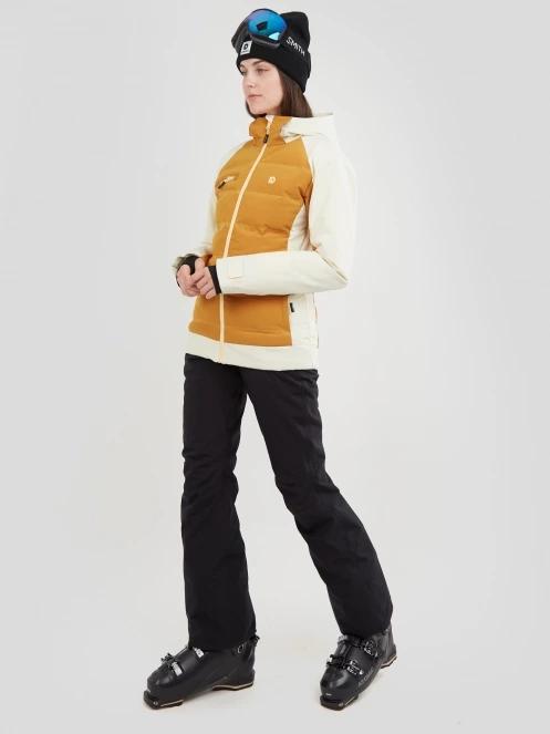 Fundango Medina Padded Jacket női steppelt síkabát barna színben 4