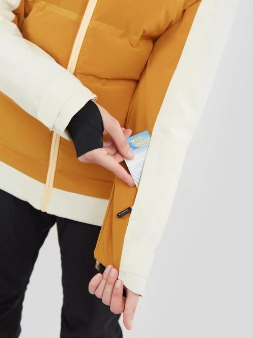 Fundango Medina Padded Jacket női steppelt síkabát barna színben 7