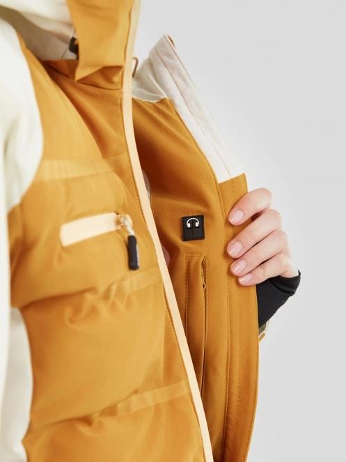 Fundango Medina Padded Jacket női steppelt síkabát barna színben 8