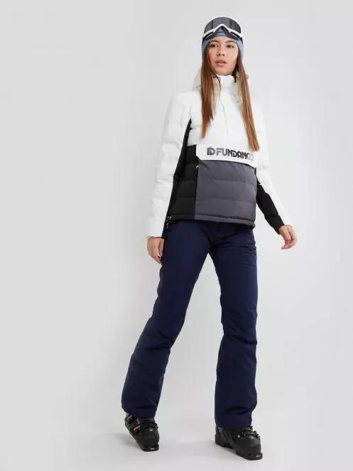 Fundango Everett Padded Anorak női steppelt síkabát fehér színben 4