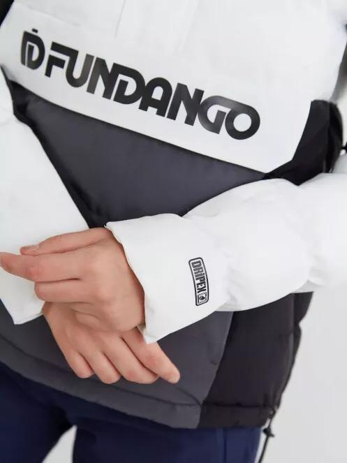Fundango Everett Padded Anorak női steppelt síkabát fehér színben 6