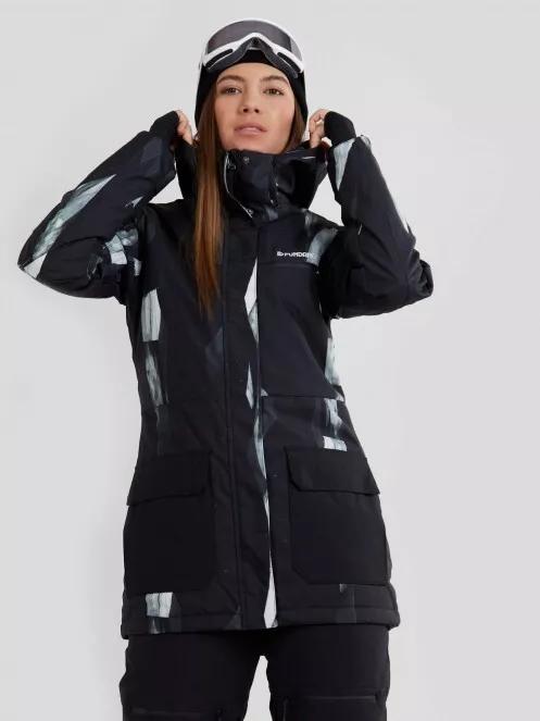 Fundango Poplar Jacket női síkabát fekete színben 5