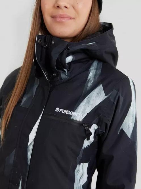 Fundango Poplar Jacket női síkabát fekete színben 7