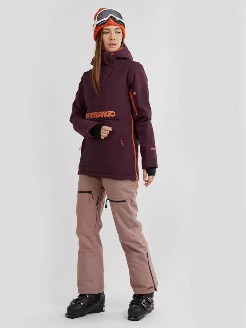 Fundango Birch Logo Anorak női síkabát lila színben 4